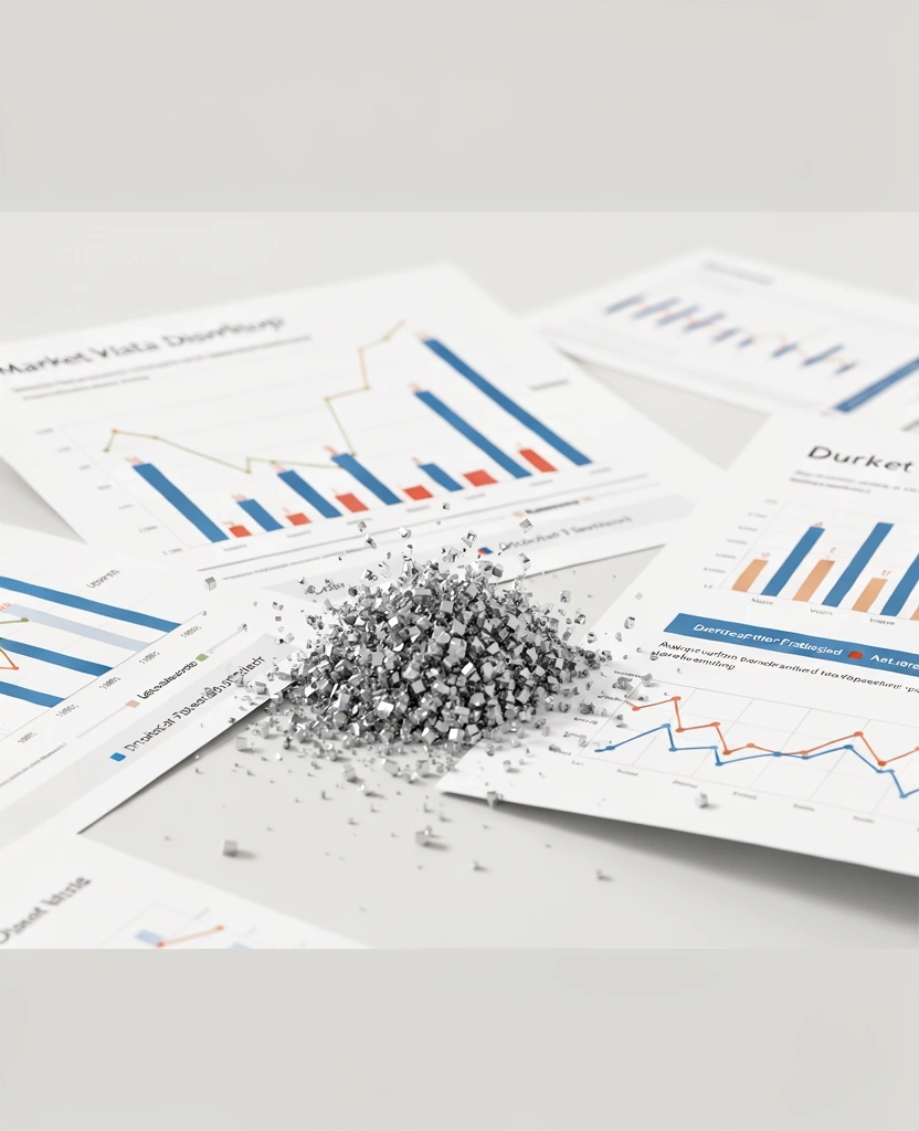 Visual representation of market data disruption